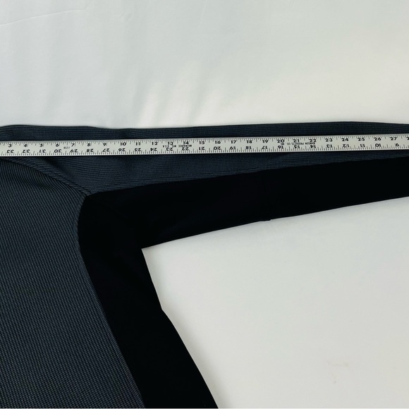 Spyder Mens XL Grey Outbound 1/2 Zip Pullover Sweater Blue Spider Logo Waffle - Picture 9 of 11